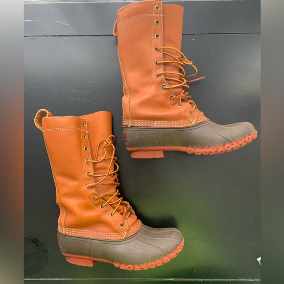 L.L. Bean Shoes Rare Ll Bean Womens Duck Boots Hunting Boot Size 6